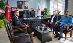 Alagöz’den Çevre Müdürüne Hayırlı Olsun Ziyareti