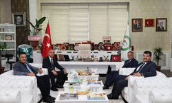 Iğdır İl Emniyet Müdürü Eraslan Er’den Rektör Gürel’e Ziyaret