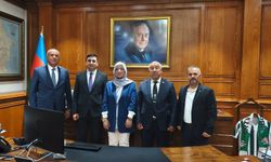 IĞDIR AZERBAYCAN EVİ DERNEĞİNDEN AZERBAYCAN KARS BAŞKONSOLOSUNA ZİYARET