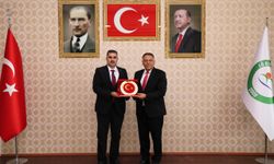 Iğdır Cumhuriyet Başsavcısı Meriç Dede’den Rektör Gürel’e Veda Ziyareti