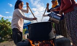 Asırlık lezzet oricik için kazanlar kuruldu