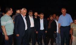 Alagöz Köyünde Kurban Kesilerek Karşılandı