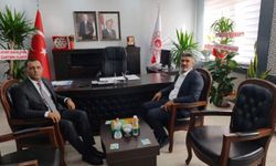 İl Başkanı Ayaz’dan Çevre Müdürü Bektaş’a Hayırlı Olsun Ziyareti
