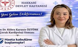 Çocuk kardiyoloji uzmanı hasta kabulüne başladı