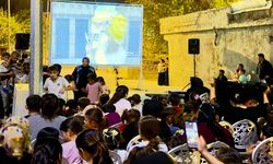 Çocuklar için açık hava sineması