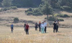 Erzurum'da doğanın kalbinde 15 kilometrelik yürüyüş