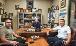 Erol Bayat ve Ali Paşa Aydın'dan Yeşil Iğdır Gazetesi'ne Ziyaret