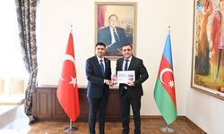 Basın Müdürü Taşkınsu, Azerbaycan Kültür Merkezi Başkanı ile Azerbaycan-Iğdır Kültürünü Görüştü