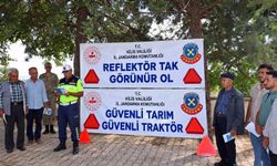 Traktör sürücülerine 'Güvenli Tarım' eğitimi