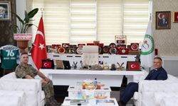 Tuğgeneral Şenol’dan Rektör Prof. Dr. Gürel’e İade-i Ziyaret