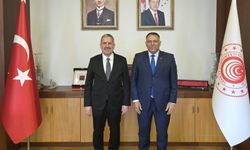 Rektör Gürel’den Ticaret Bakanlığına Üst Düzey Ziyaret