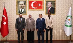 Somali Eğitim ve Kültür Ataşesi Mohamud’dan Rektör Gürel’e Ziyaret