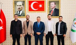 Iğdır İnşaat Mühendisleri Odası’ndan Rektör’e Ziyaret
