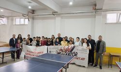 Karakoyunlu’da Amatör Spor Haftası Heyecanı: Şehit Polis Nevzat Alagöz Ortaokulunda Masa Tenisi Turnuvası