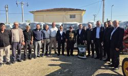 Çiftçilere 178 ton buğday tohumu desteği