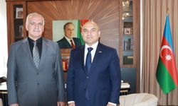 Iğdır Azerbaycan Evi Başkanı Acar’dan Büyükelçi Aslanov’a Anlamlı Ziyaret