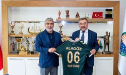 Cantürk Alagöz’den Gölbaşı Belediye Başkanı Yakup Odabaşı’na Ziyaret