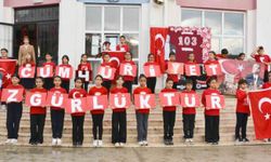 Manisa'da okullarda cumhuriyet coşkusu yaşandı