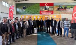Üreticilere 550 ton buğday tohumu dağıtıldı
