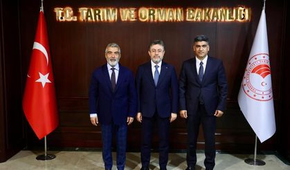 Alagöz ve Ayaz’dan Bakan Yumaklı’ya Ziyaret