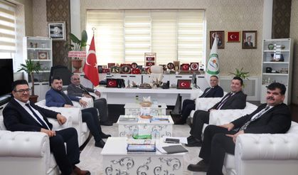 Türkiye Noterler Birliği Başkanı Serdar Arat’tan Rektör Gürel’e Ziyaret