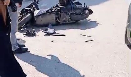 Ani dönüş kazaya neden oldu: 1 kişi yaralandı