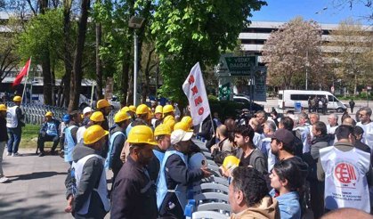 5 aydır maaş alamayan maden işçilerinin  6 gündür açlık grevinde