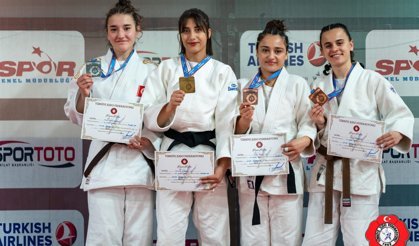 IĞDIRLI JUDOCU PERVİN DİLAVER TÜRKİYE ŞAMPİYONU OLDU