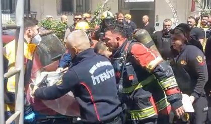 Patlama sonrası çıkan yangında engelli şahıs hayatını kaybetti