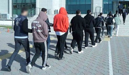 Kırıkkale'de 1,4 milyar liralık yasa dışı bahis vurgununa 8 gözaltı