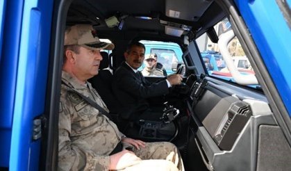 Şırnak'ta zırhlı araçlar hizmete alındı