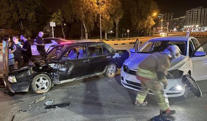Trafik kazası: 1 yaralı