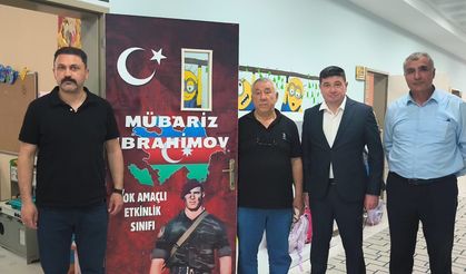 BAŞKONSOLOS ALİYEV'DEN ŞUŞA ANAOKULU'NA ZİYARET