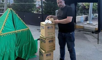 ALAGÖZ HOLDİNG TÜM ŞEHRE KARTON BARDAK DAĞITTI
