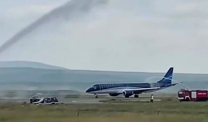 Kars’a İlk Azerbaycan Uçağı İndi