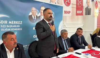 MHP Iğdır Merkez İlçe Kongresi Yapıldı