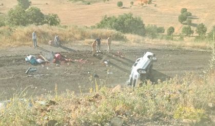 Kamyonet şarampole yuvarlandı: 4 yaralı