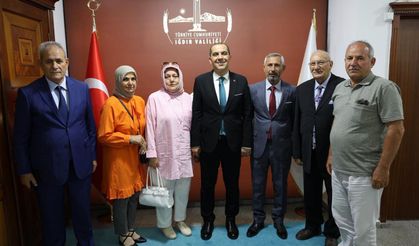 İYİ Parti Iğdır İl Başkanı Sadık Uca’dan Vali Taşolar’a ziyaret