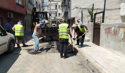 Bozulan yollar için ekipler sahada