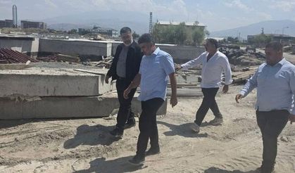 İl Başkanı Ayaz, 400 Yataklı Hastane İnşaatını Ziyaret Etti