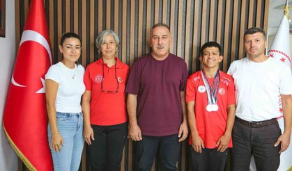 Özel sporcudan Aydın'a 4 gümüş madalya