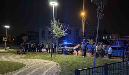 Parkta iki grup arasında kavga