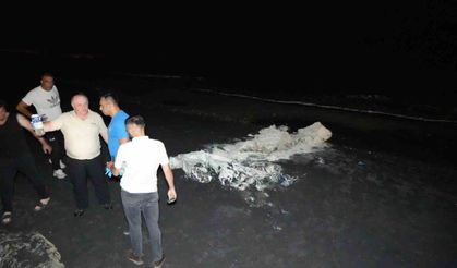 Samsun sahilinde şüpheli madde paniği: Ekipler alarma geçti