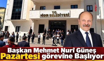 Başkan Güneş Pazartesi Görevine Dönüyor