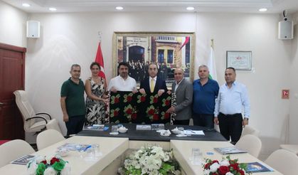 Nahçıvan Başkonsolosu Asip Kaya’dan Iğdır Ticaret ve Sanayi Odası’na Veda Ziyareti