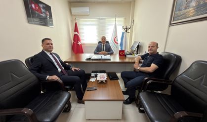 Başhekim Taner Başaran’a Ziyaret