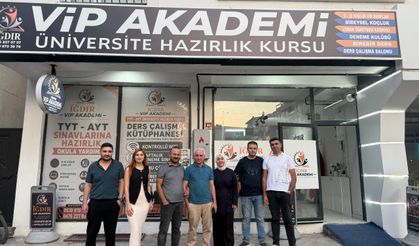 VİP AKADEMİ YENİ YERİNDE ÖĞRENCİLERE KAPILARINI AÇTI