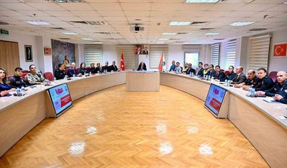 Eskişehir'de emniyetin asayiş ve güvenlik toplantısı