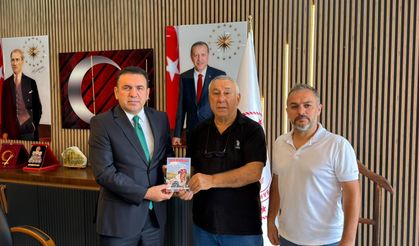 ÜNSAL’DAN MİLLİ EĞİTİM MÜDÜRÜ EKİZ’E HAYIRLI OLSUN ZİYARETİ