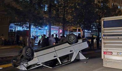Trafik kazası: 1 yaralı